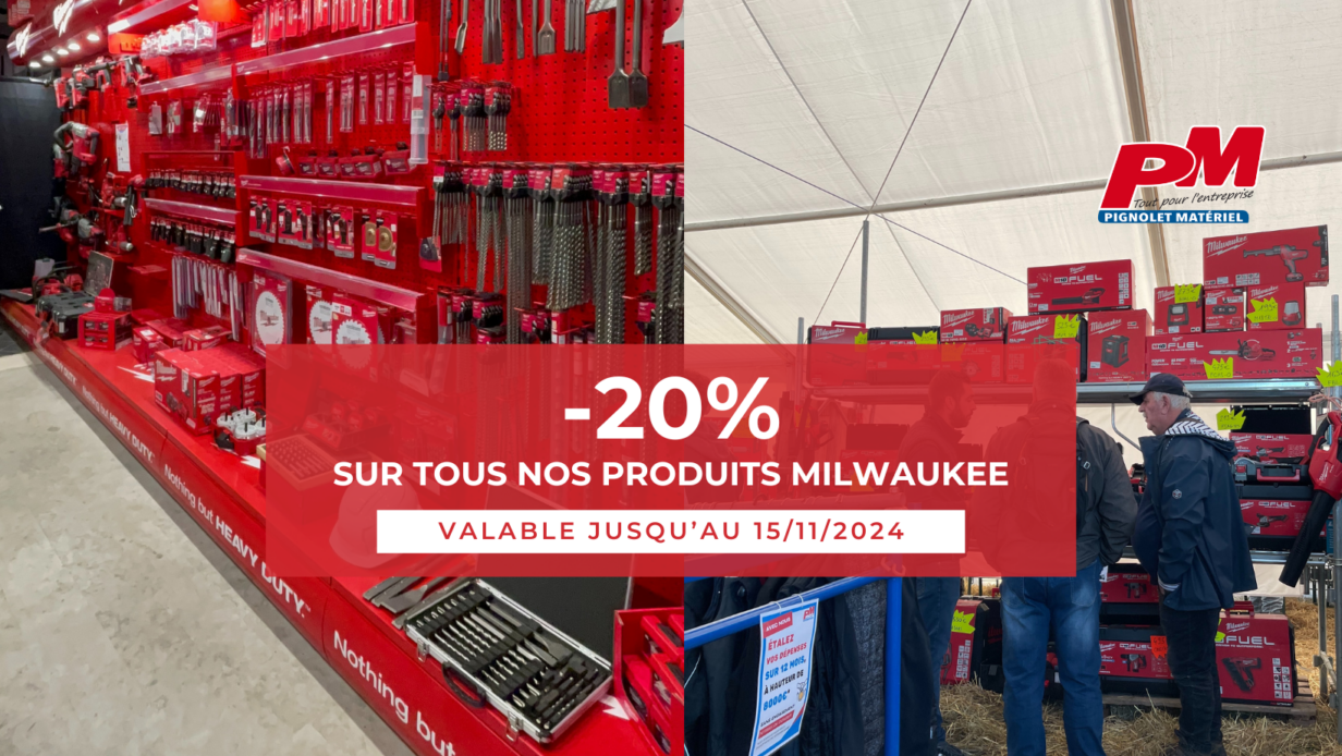 réduction électroportatif Milwaukee